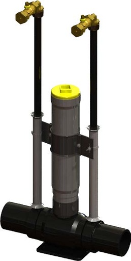 [BAN15520160] VANNE DECOMPRESSION PE 160 BI-PURGES 32 EQUIPEE 8403734