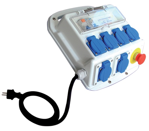 [MICP523] COFFRET D'ALIMENTATION MOBILE 6 MONO