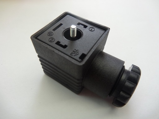 [TECZV032] CONNECTEUR ELECTROVANNE TT DIAMETRE POUR BOBINE 12/24 VDC SANS CONDENSATEUR